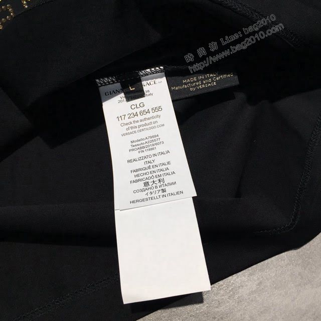 Versace男短袖 範思哲2020經典款男裝 新款圓領T恤  tzy2494